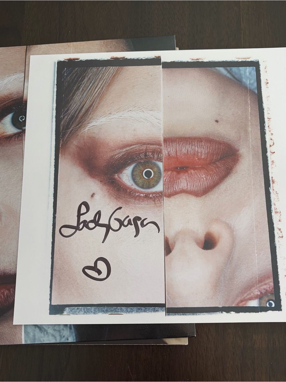 Lady Gaga Mayhem Vinyl Signed